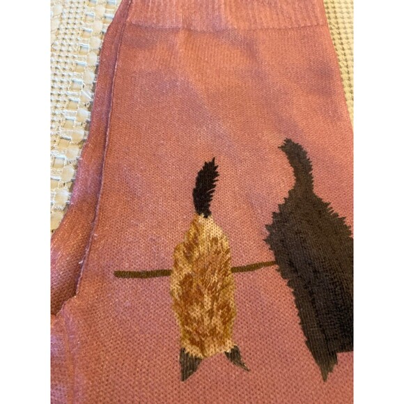 Sweater Crewneck Pink Lightweight Cats Kittens Kitty Feline Calico Tabby Meow! - Picture 12 of 12